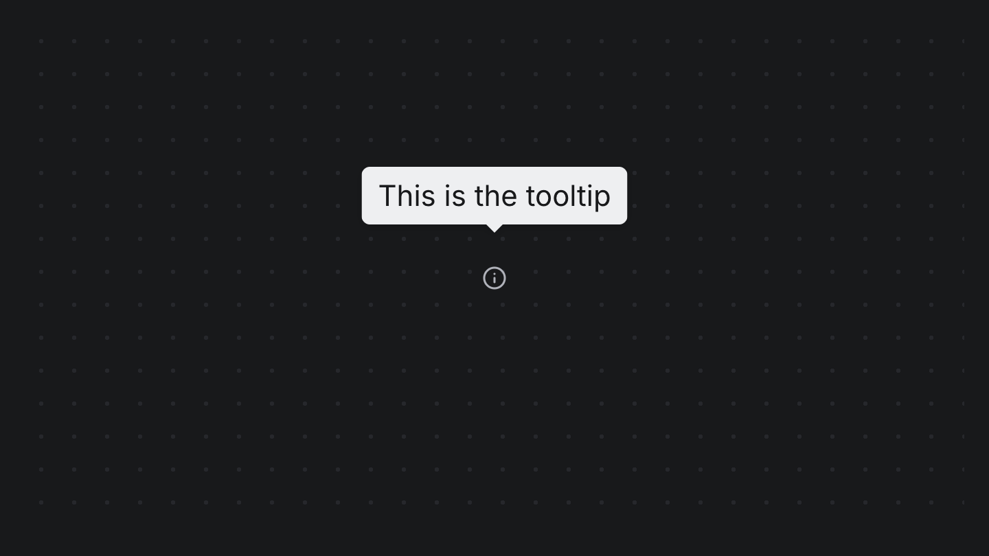 Tooltip